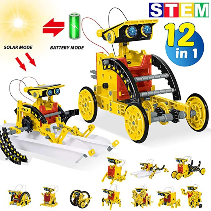 Renewable Energy Kits - 12 in 1 Science Experiment Solar