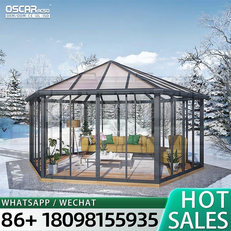 Renewable Energy Use - Customized Aluminum Glass Energy Saving Outdoor