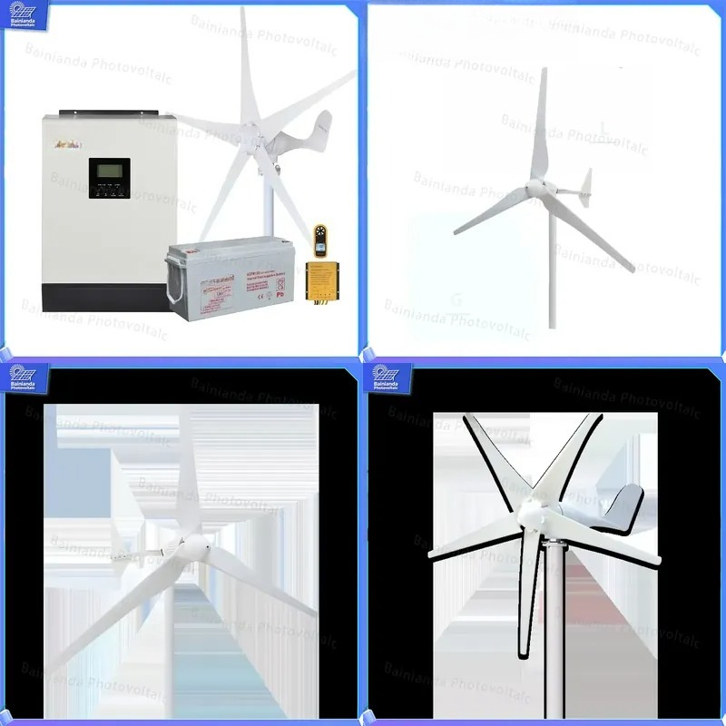 Renewable Energy Generation - 1000W Wind Turbine Generator Kit Off