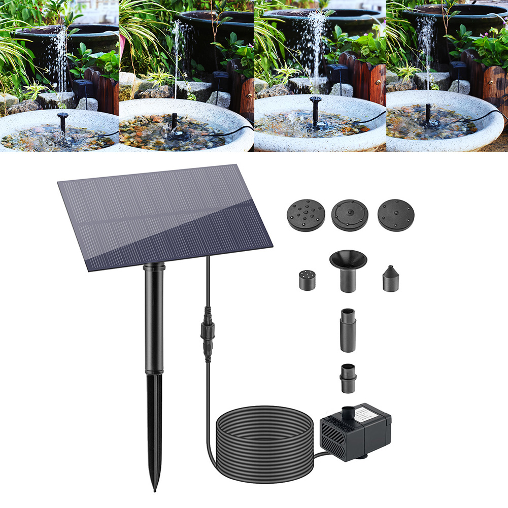 Renewable Energy Kits - 5W 5V Water Fountain Garden Decoration