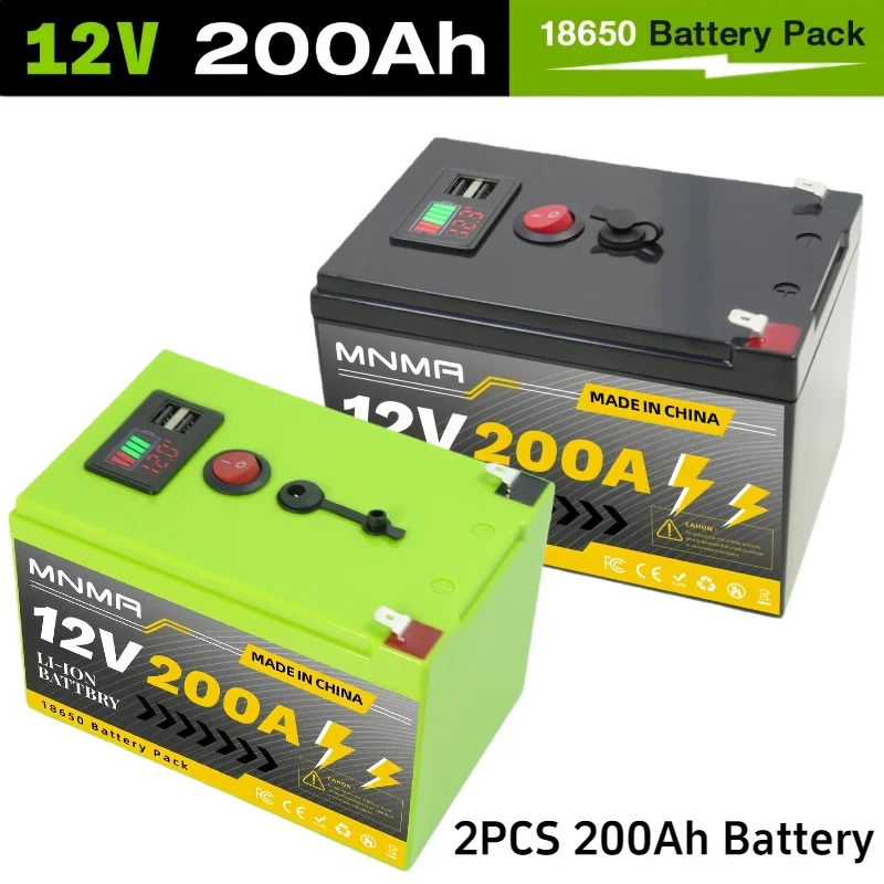 12V 200Ah LiFePO4 Solar Batter - Renewable Energy Fan recension och pris