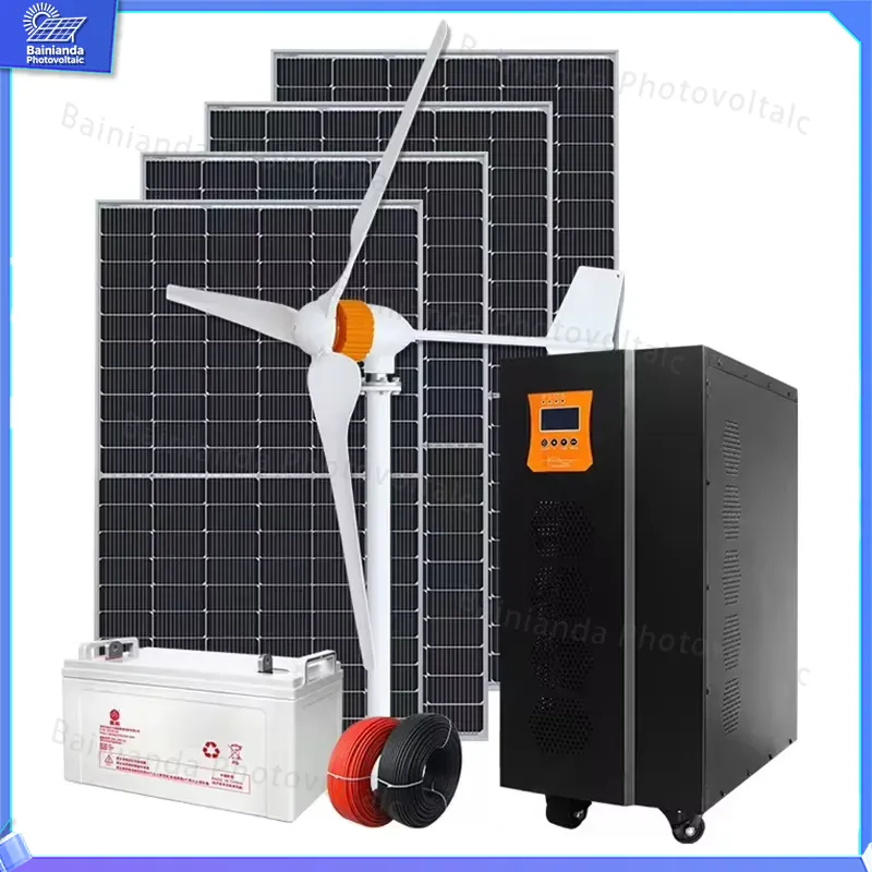 3KW 5KW 8KW Hybrid Wind Solar  - Renewable Energy Generation recension och pris