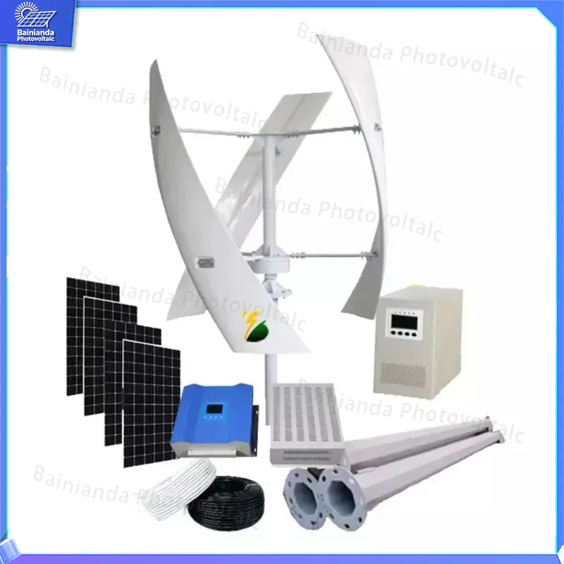 3KW 5KW 10KW Hybrid Wind Solar - Renewable Energy Generation recension och pris