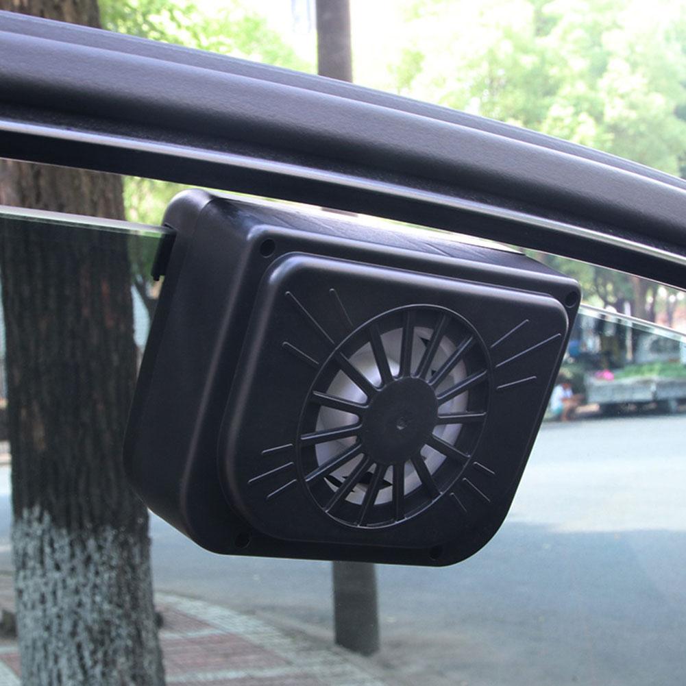 Car Solar Powered Fan USB Rech - Renewable Energy Fan recension och pris