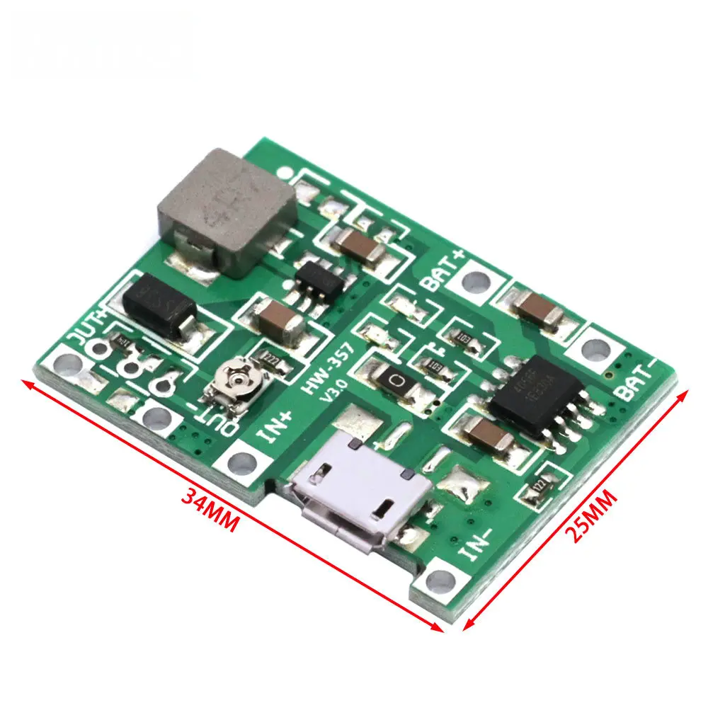 18650 Charger Board TP4056 & M - Renewable Energy Project recension och pris