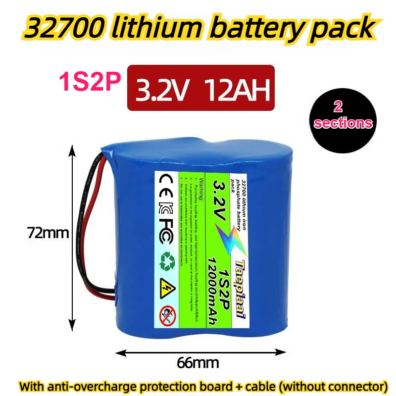 LiFePO4 Battery Pack 32700 1S1 - Renewable Energy Fan recension och pris