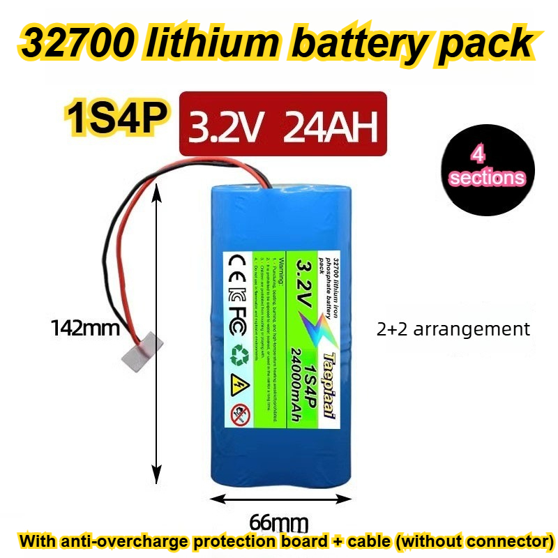 LiFePO4 Battery Pack 32700 1S1 - Renewable Energy Fan recension och pris