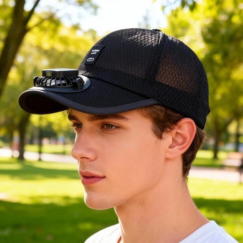 Breathable Sunhat with Solar F - Renewable Energy Fan recension och pris