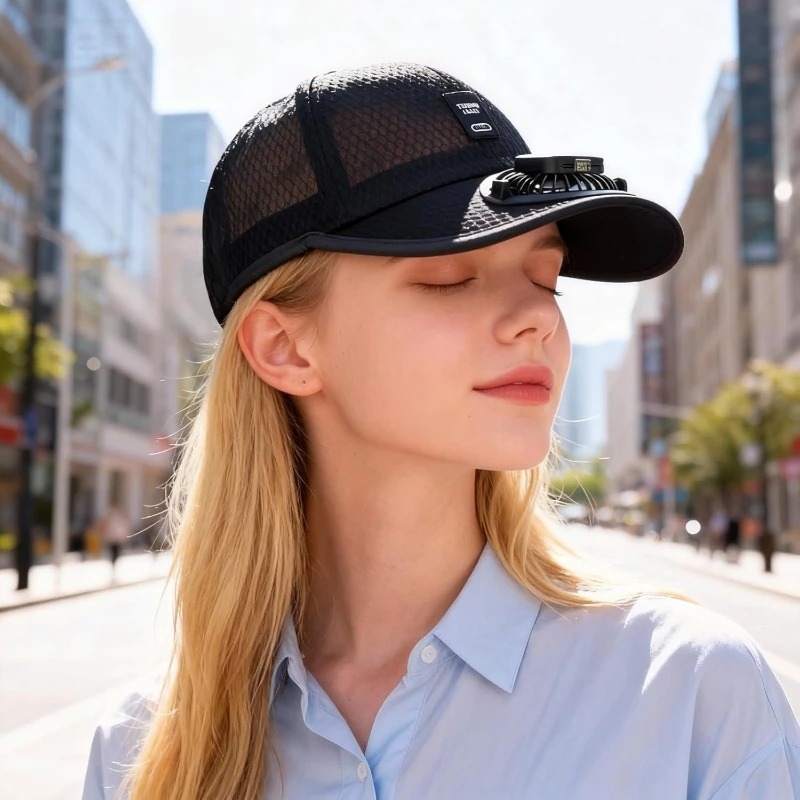 Breathable Sunhat with Solar F - Renewable Energy Fan recension och pris
