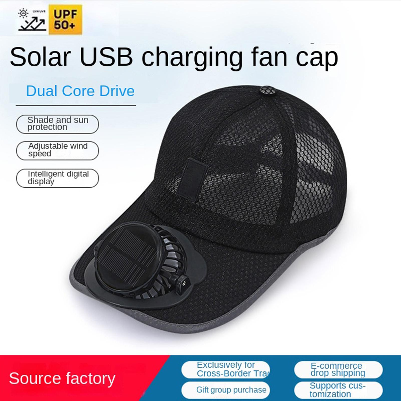 Solar Powered Caps with Fan Su - Renewable Energy Fan recension och pris