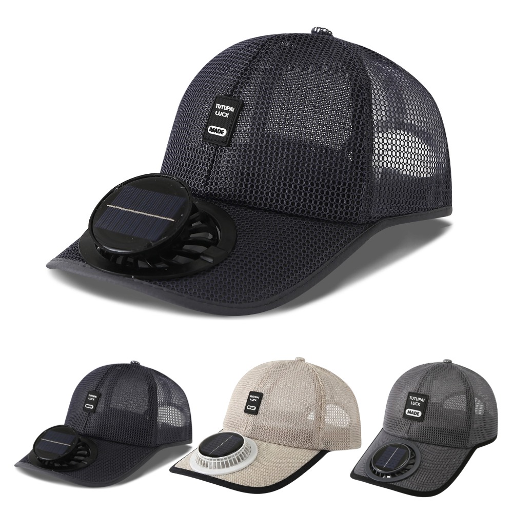 Unisex Solar Powered Fan Cap F - Renewable Energy Fan recension och pris