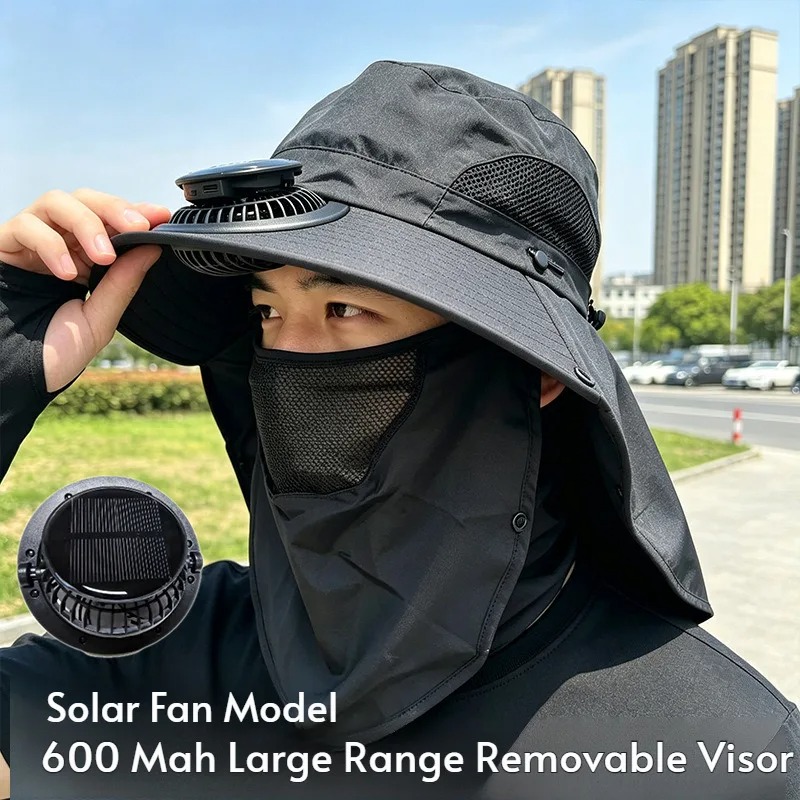 2026 New Solar Rechargeable Fa - Renewable Energy Fan recension och pris