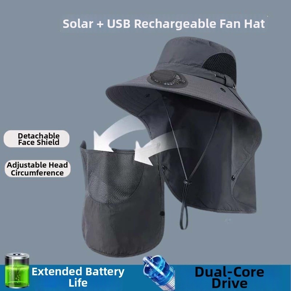 2026 New Solar Rechargeable Fa - Renewable Energy Fan recension och pris