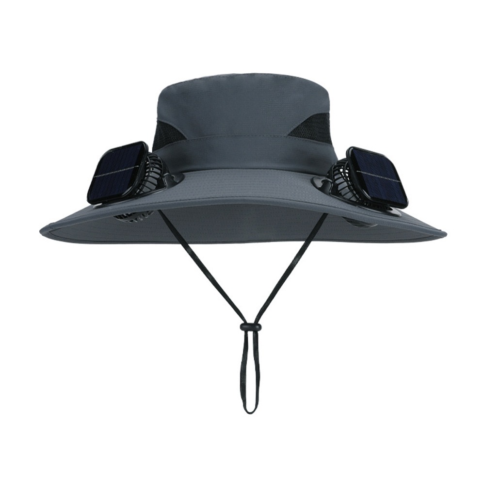 Creative Anti UV Solar Fan Hat - Renewable Energy Fan recension och pris
