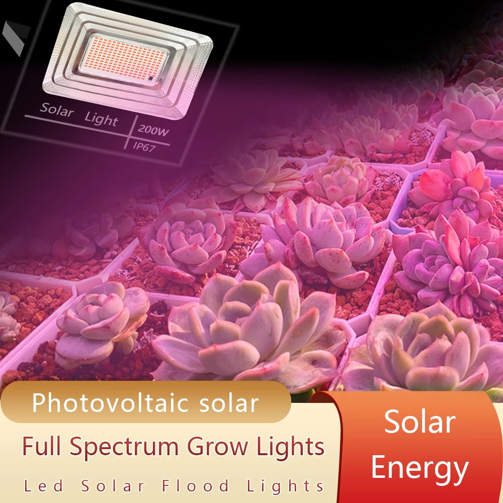 Solar Powered LED Plant Grow L - Renewable Energy Project recension och pris