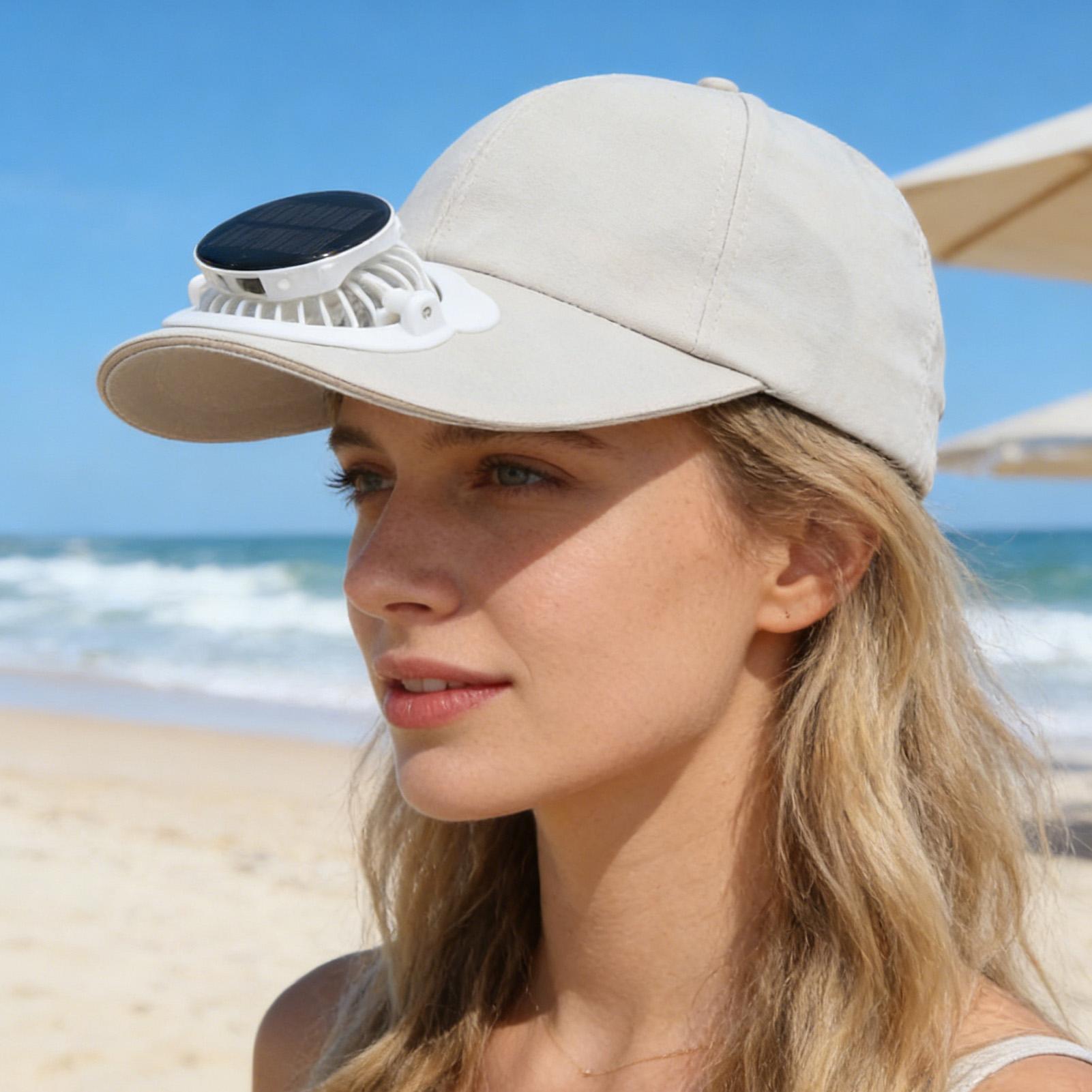 New Breathable Solar Cooling F - Renewable Energy Fan recension och pris