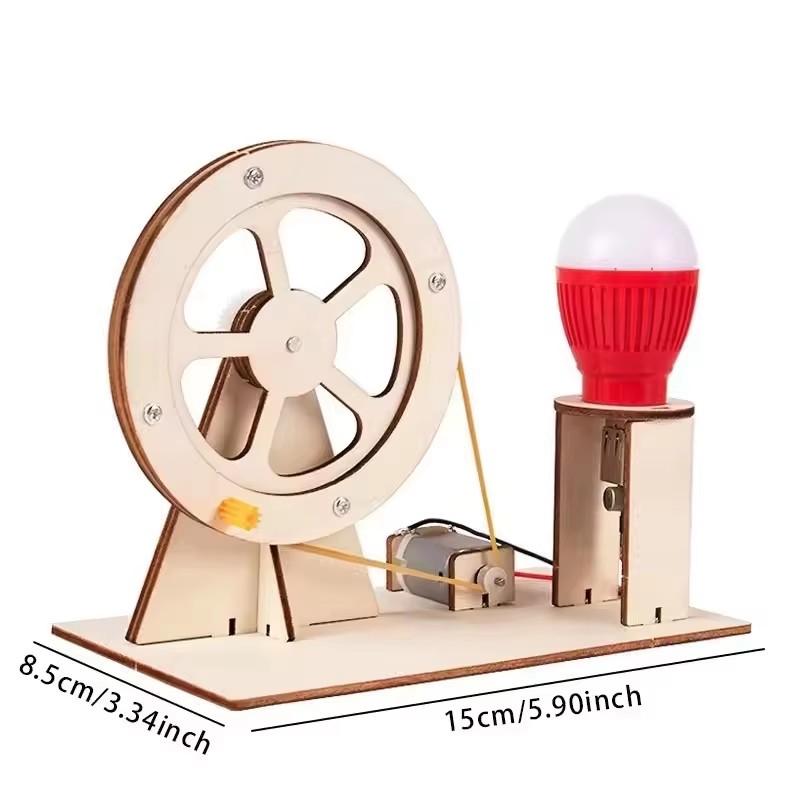 DIY Hand Crank Generator Scien - Renewable Energy Project recension och pris