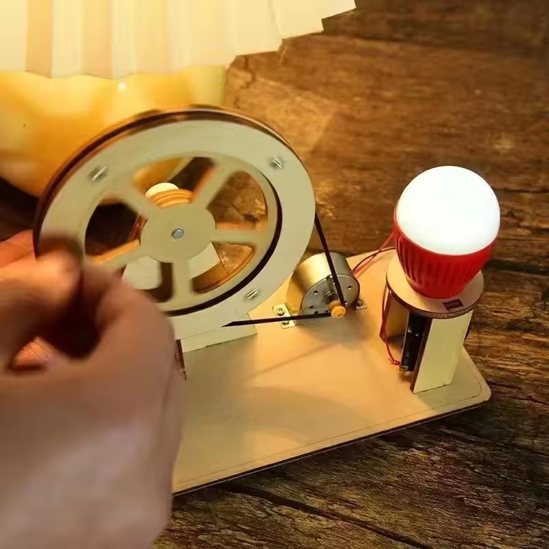DIY Hand Crank Generator Scien - Renewable Energy Project recension och pris