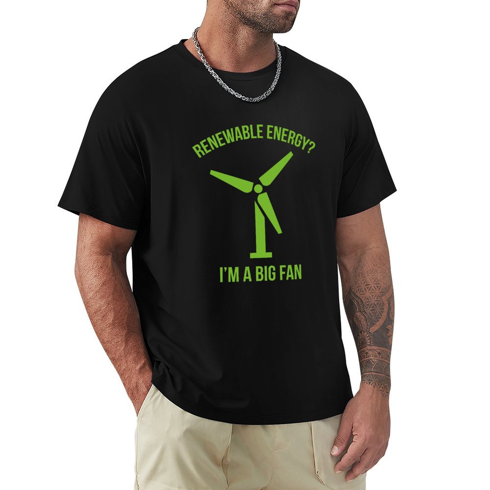 Renewable Energy T-Shirt Outdo - Renewable Energy Work recension och pris