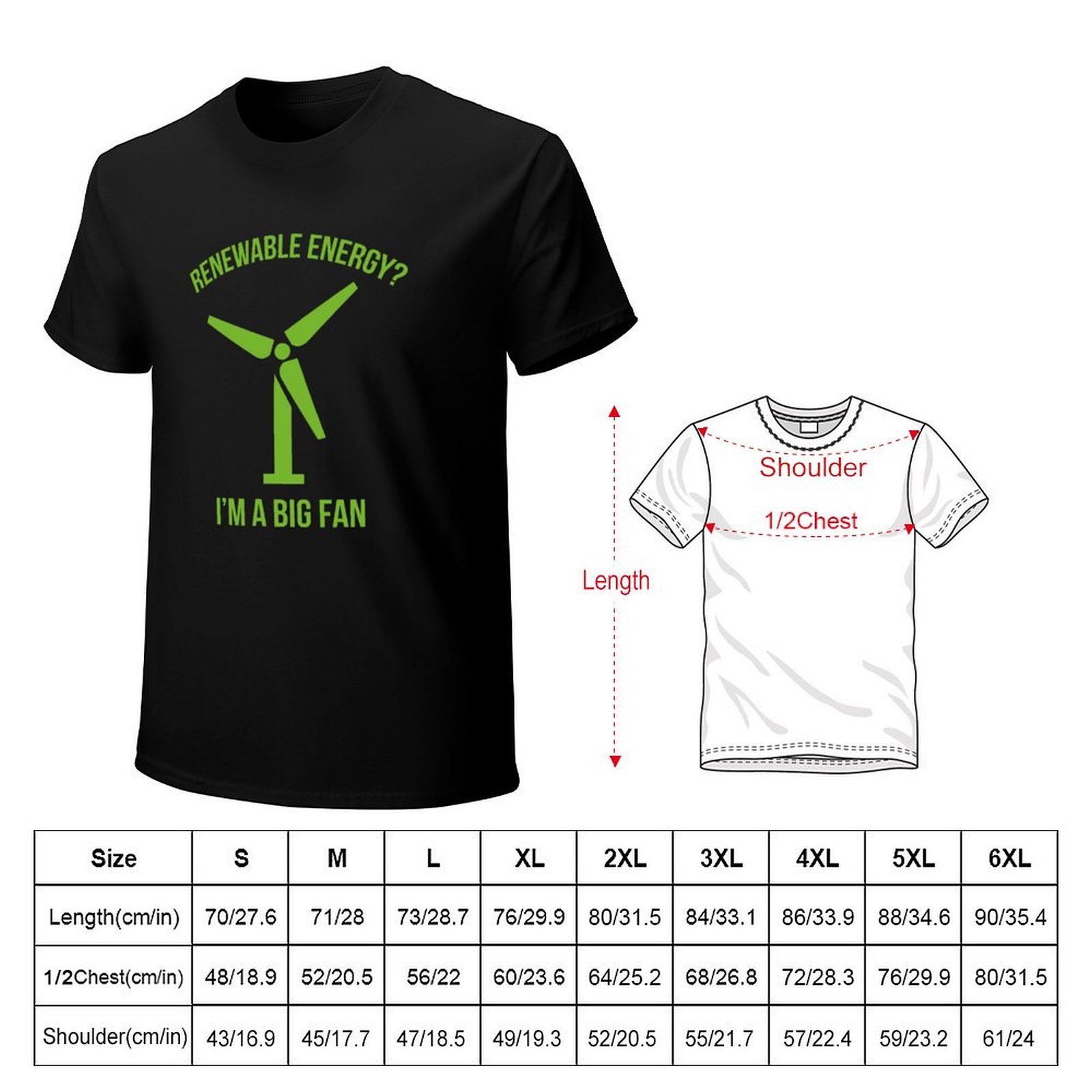 Renewable Energy T-Shirt Outdo - Renewable Energy Work recension och pris