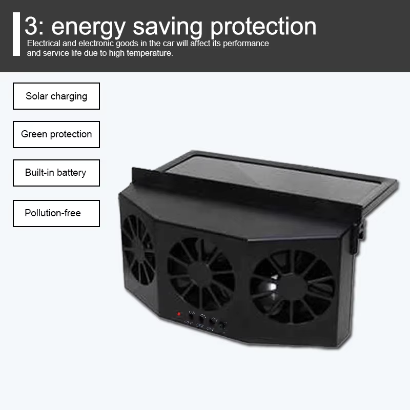 Large wind voltage car fan rec - Renewable Energy Fan recension och pris