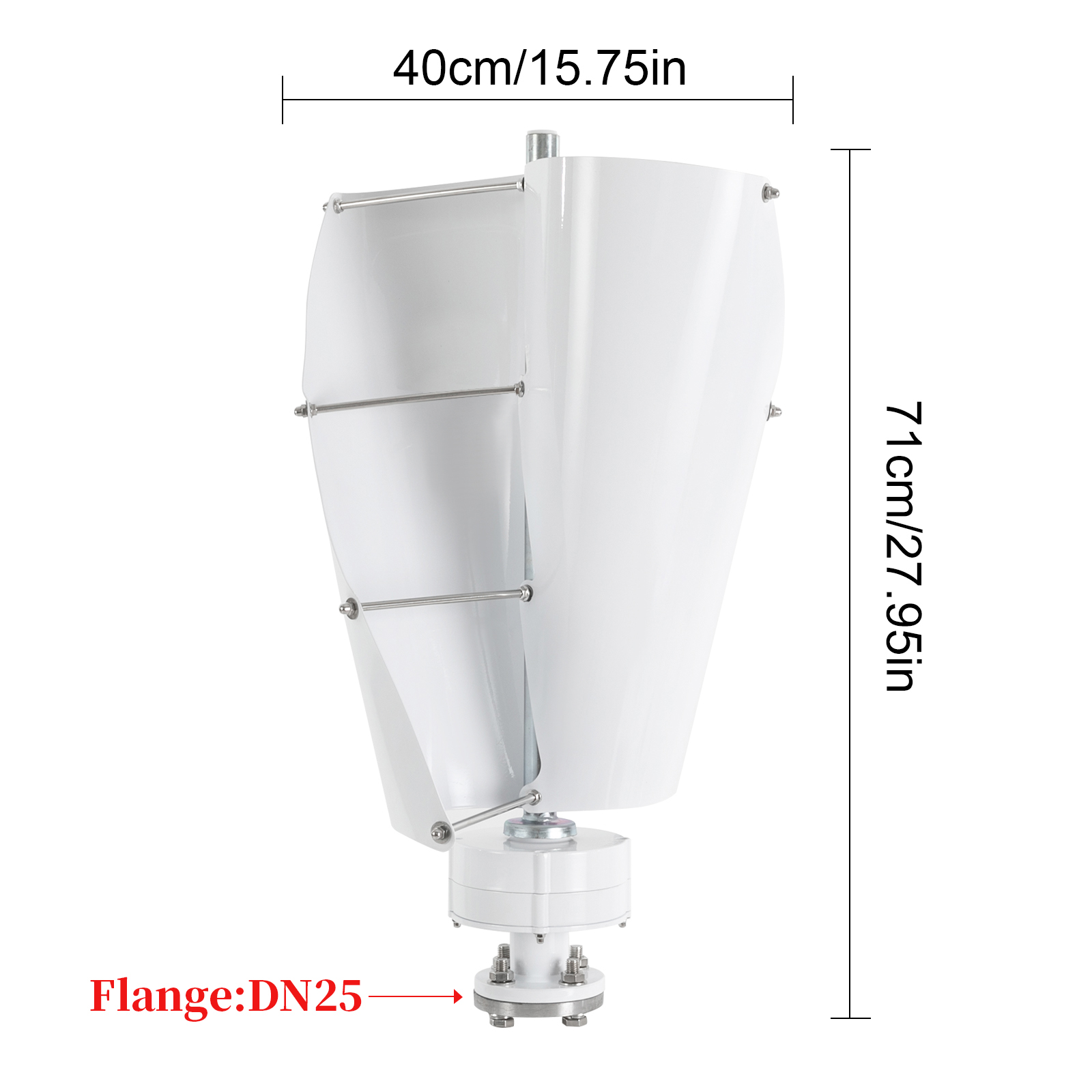 Vertical Axis Wind Turbine Gen - Renewable Energy Generation recension och pris
